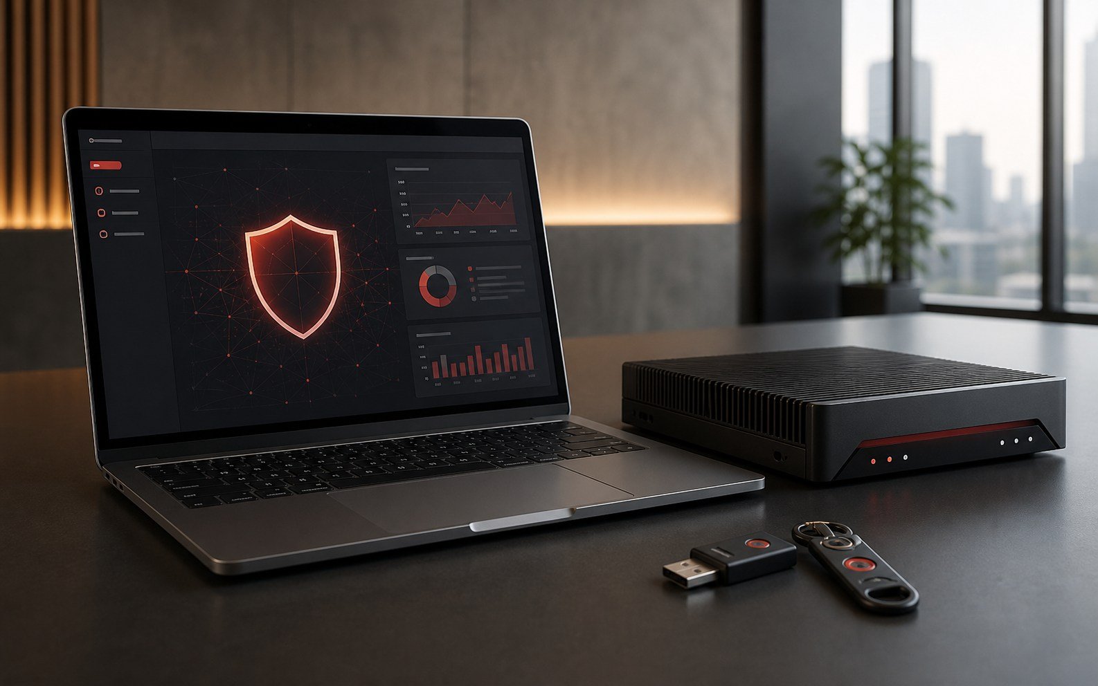 Connected business computing infrastructure supporting secure software platforms